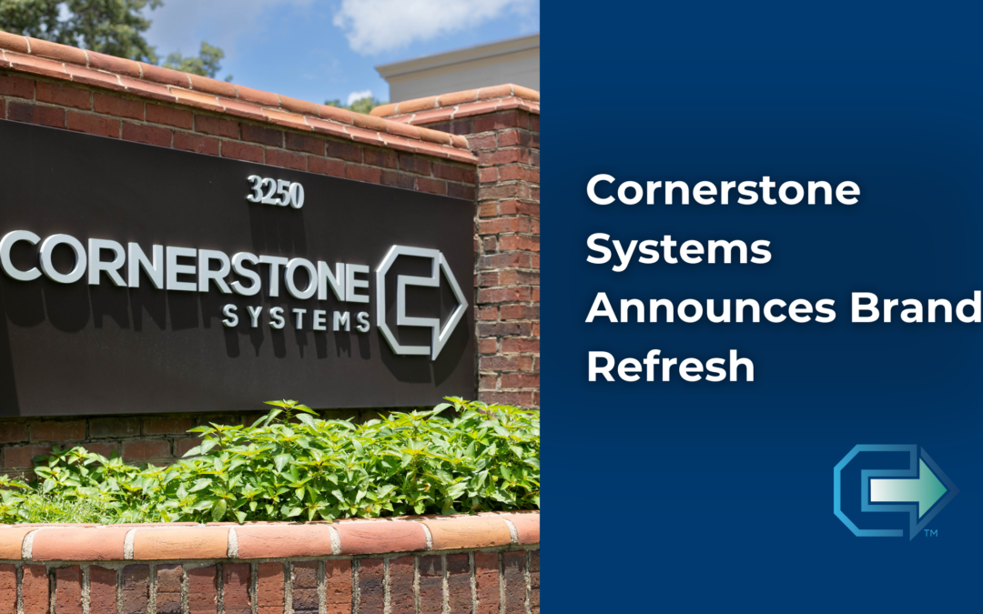 Cornerstone Systems Announces Brand Refresh