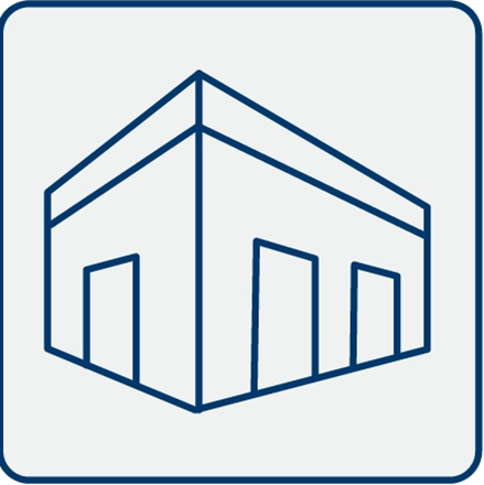 Cornerstone Systems warehouse services icon representing Memphis-based logistics solutions