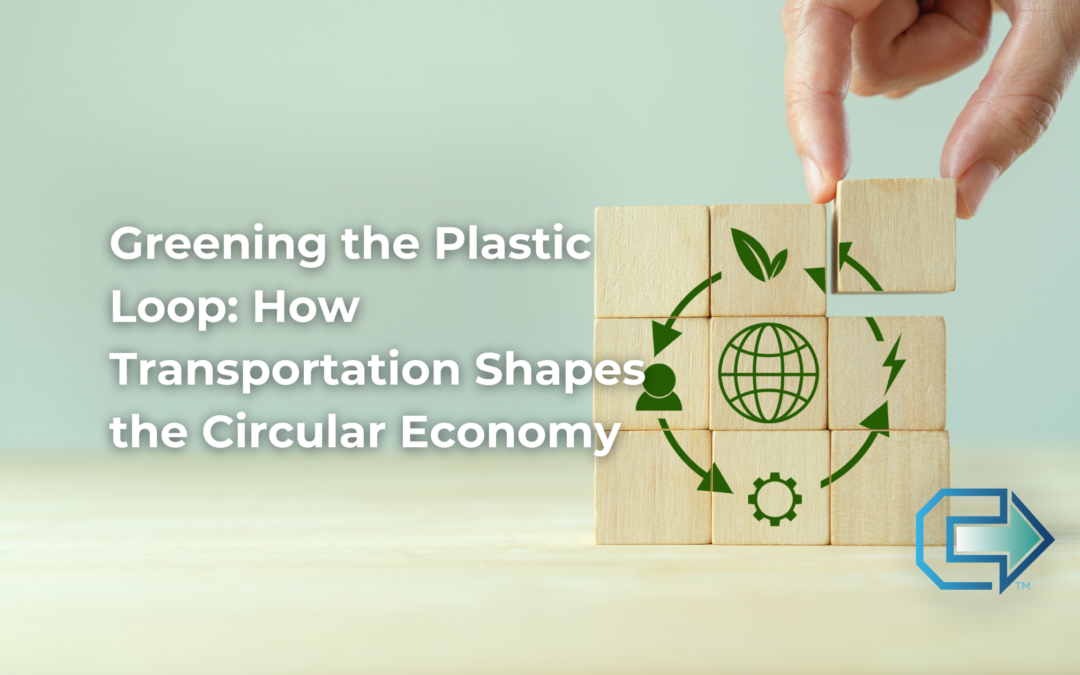 Greening the Plastic Loop: How Transportation Shapes the Circular Economy