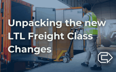 Unpacking the new LTL Freight Class Changes